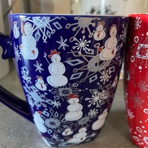 2003 Starbucks Barista Snowman Mug